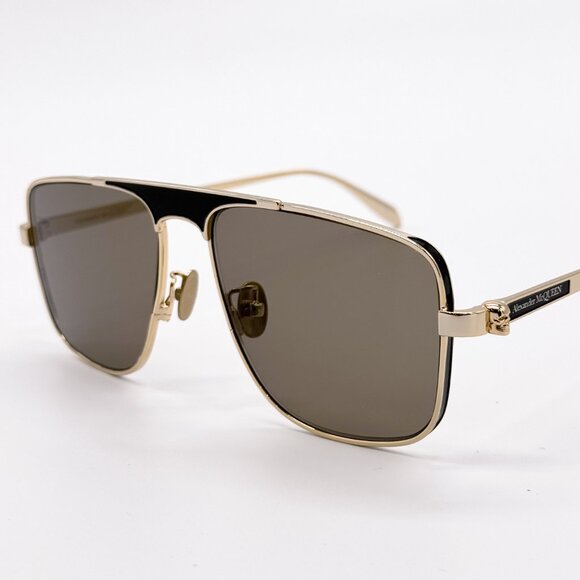 NEW AM0200S 002 ALEXANDER MCQUEEN SUNGLASSES AM0200S - Picture 5 of 14